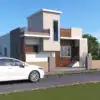 Eest Facing 2BHK House Plan